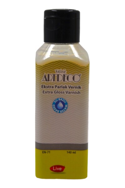 Artdeco 073R-04 Su Bazlı Parlak Vernik 140 ml - 1