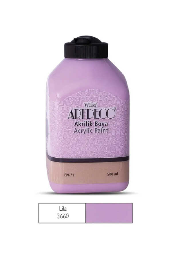 Artdeco Lila Akrilik Boya 500 Ml