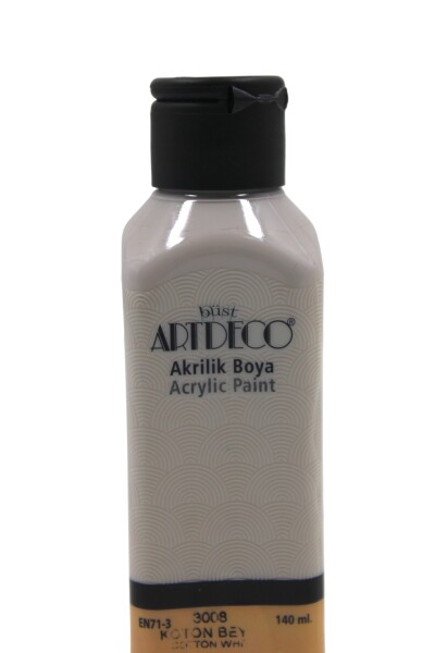 Artdeco Akrilik Boya Koton Beyaz 140Ml 3008 - 2