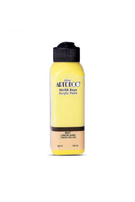 Artdeco Akrilik Boya Limon Sarısı 140 ml - 1