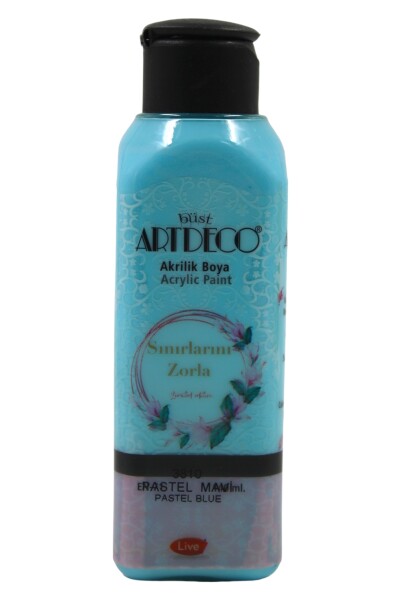 Artdeco Akrilik Boya Pastel Mavi 140Ml 3810 - 1