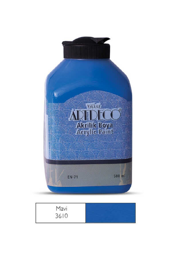 Artdeco Mavi Akrilik Boya 500 Ml