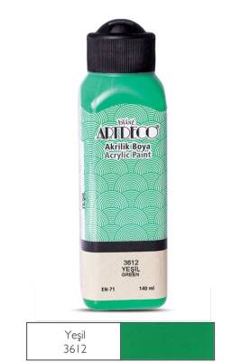 Artdeco 3722 Metalik Gümüş Akrilik Boya 500 ml - 1