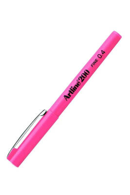 Artline 200N Fine Keçeli Yazım ve Çizim Kalemi 0.4 mm Pembe - 1