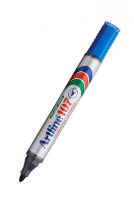 Artline Mavi Permanent Kalıcı Koli Kalemi Ek-107 - 1