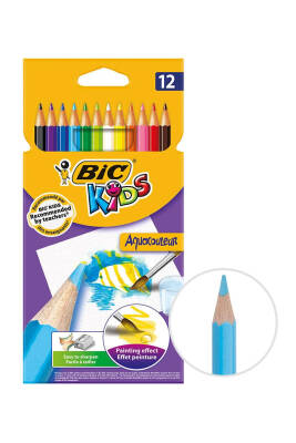 Bic Aquacouleur 12'li Kuru-Sulu Boya Kalemi - 1