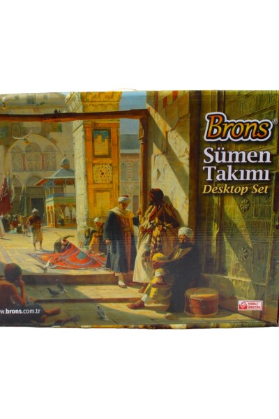 Brons Br-0700 Sümen Takımı 7 Parça Siyah - 2