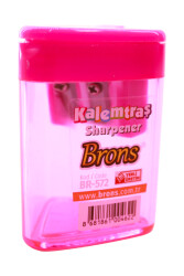 Brons Üçgen Hazneli Kalemtıraş Br-572 - 1