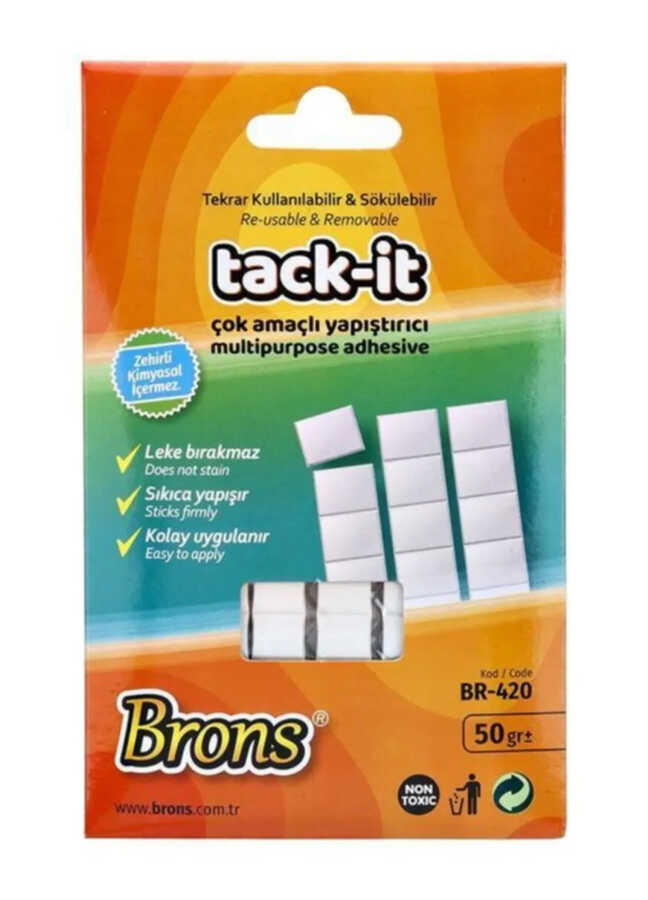 Brons Hamur Yapıştırıcı Tack-it 50 Gr Br-420