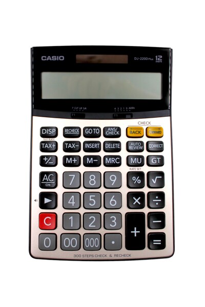 Casio Dj-220-D 12 Hane Masa Tipi Hesap Makinesi - 3