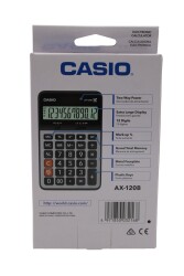 Casio Ax-120-B 12 Hane Masa Tipi Hesap Makinesi - 2