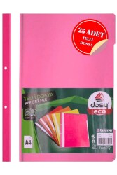 Dosy Telli Dosya Pembe 25'li Paket - 5