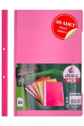 Dosy Telli Dosya Pembe 50'li Paket - 3