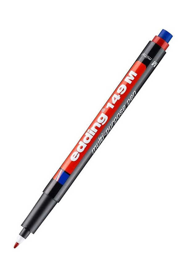 Edding E-149m Kırmızı Asetat Kalemi 