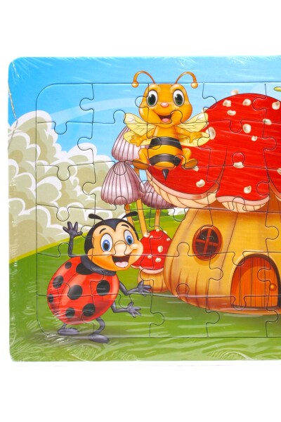 Kırtasiye Ofisi Hikayeli Yapboz Puzzle 25 x 35 cm Mantar - 3