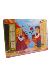 Kırtasiye Ofisi Hikayeli Yapboz Puzzle 30 X 40 Cm Gül - 2