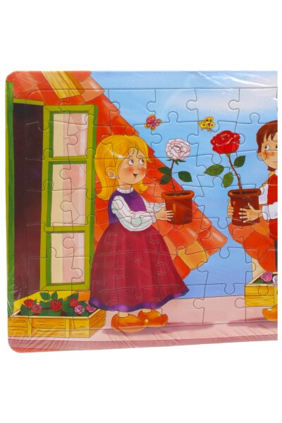 Kırtasiye Ofisi Hikayeli Yapboz Puzzle 30 X 40 Cm Gül - 3