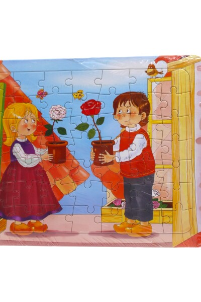 Kırtasiye Ofisi Hikayeli Yapboz Puzzle 30 X 40 Cm Gül - 4