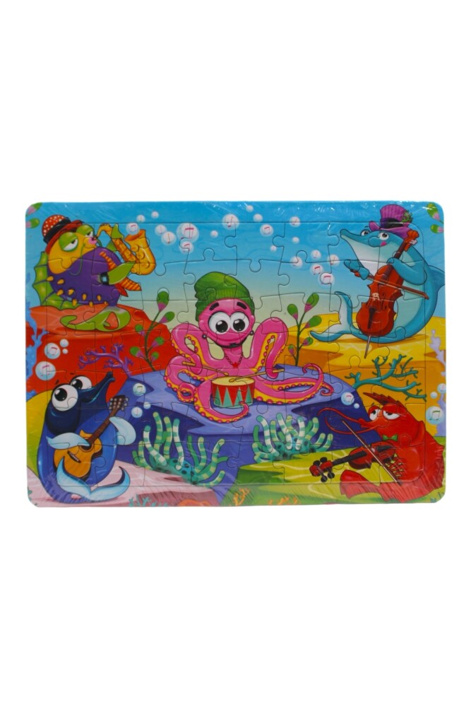 Kırtasiye Ofisi Hikayeli Yapboz Puzzle 30 X 40 Cm Müzik Grubu