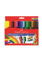 Faber Castell Eğlenceli Keçeli Kalem 20'li Poşet - 1