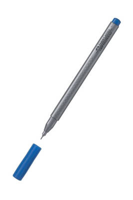 Faber Castell grip Fıne Yazım ve Çizim Kalemi 0.4 mm Mavi - 1