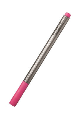 Faber Castell grip Fıne Yazım ve Çizim Kalemi 0.4 mm Pembe - 1