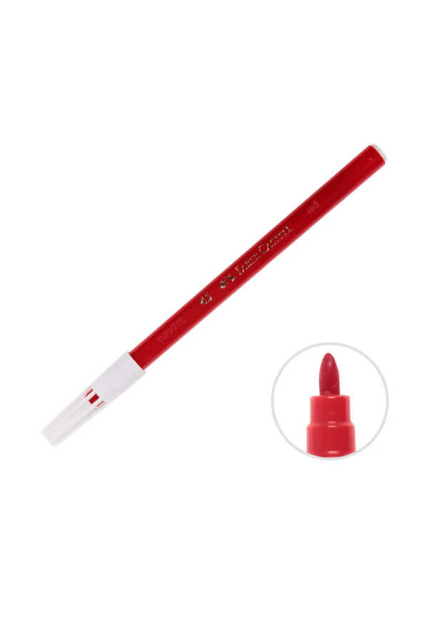 Faber Castell Keçeli Kalem Kırmızı 
