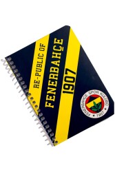 Fenerbahçe Bloknot Spiralli Karton Kapak A6 80 Yaprak 461946 - 2