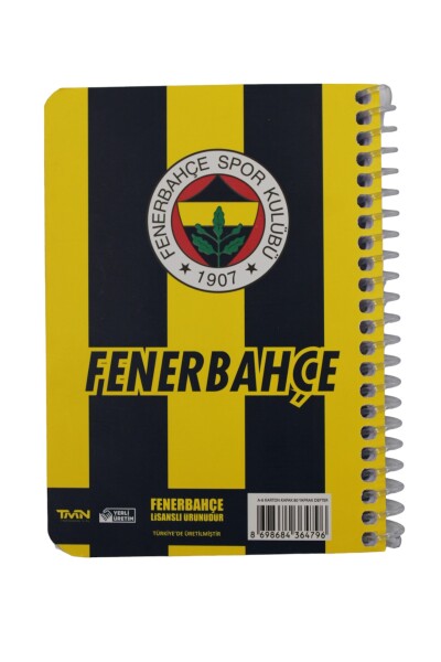 Fenerbahçe Bloknot Spiralli Karton Kapak A6 80 Yaprak 461946 - 4