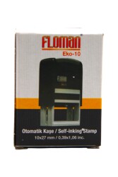 Floman 910 (10x27Mm) Otomatik Kaşe Kırmızı Keçeli - 1