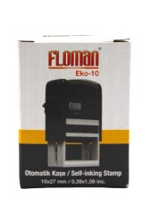 Floman 910 (10x27Mm) Otomatik Kaşe Siyah Keçeli - 1