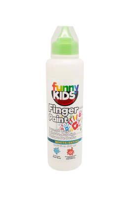 Funny Kids Beyaz Parmak Boyası 500 ml - 1