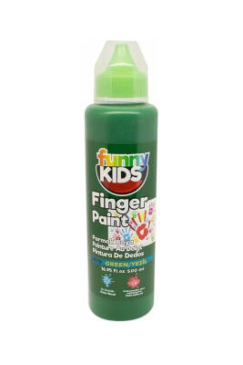 Funny Kids Yeşil Parmak Boyası 500 ml - 1