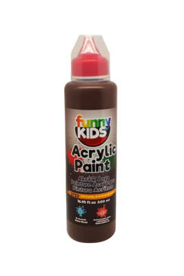 Funny Kids Akrilik Boya Kahve 500 ml - 1