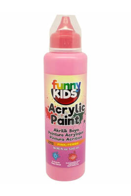 Funny Kids Akrilik Boya Pembe 500 ml - 1