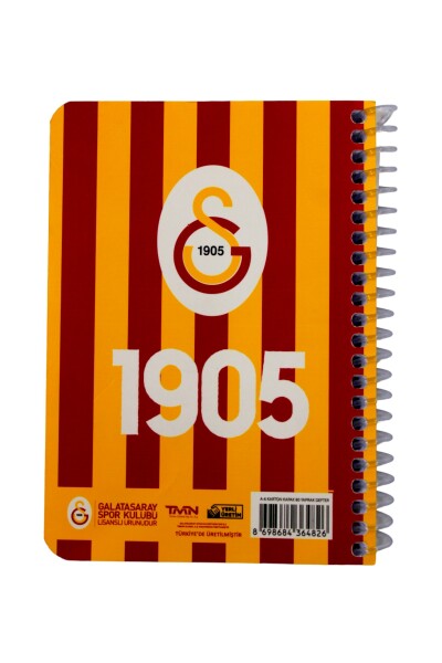 Galatasaray Bloknot Spiralli Karton Kapak A6 80 Yaprak 461947 - 4