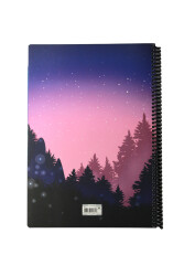 Gıpta 80 Yaprak Kareli Karton Kapak Spiralli Defter 17 x 24 cm - 11