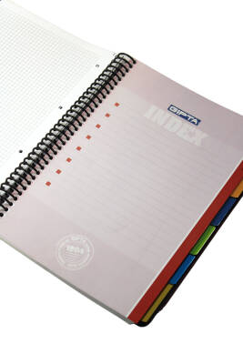 Gıpta A4 130 Yaprak 6+1 Spiralli Plastik Kapak Defter - 9