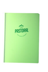 Gıpta A4 72 Yaprak Çizgili Pastoral Spiralli Plastik Kapak Defter - 1