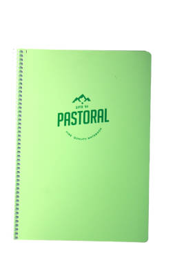 Gıpta A4 72 Yaprak Çizgili Pastoral Spiralli Plastik Kapak Defter - 1