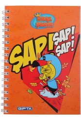 Gıpta A6 Kral Şakir Sp.Karton Kapak Defter 6014 - 1