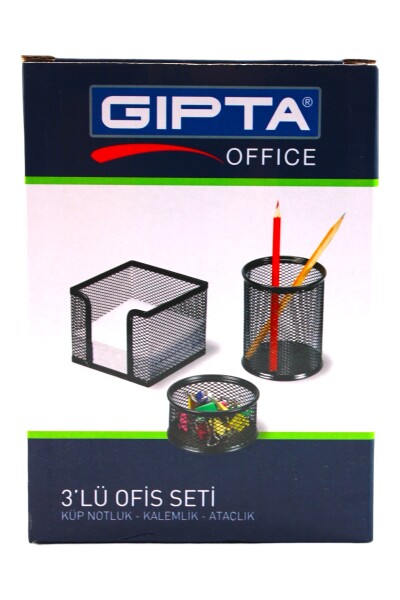 Gıpta F0034 Metal Masa Seti 3'lü Beyaz - 5