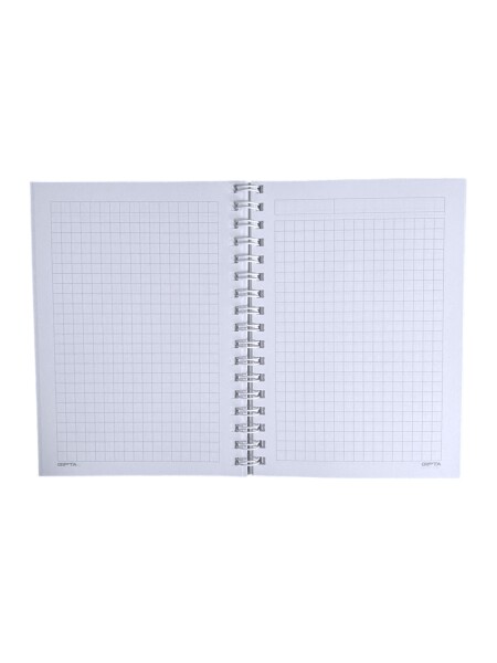 Gıpta Hope 19x26 80 Yaprak Kareli Spiralli Karton Kapak Defter Hipnoz 1195 - 3