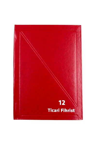 Gürmat Ticari Fihrist 12'li 16 x 23 cm - 1