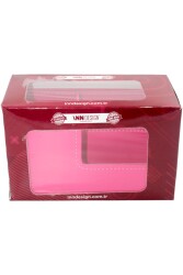 İnn Design Beyoğlu Serisi Deri Organizer Kalemlik Pastel Pembe Dd-1259 - 6