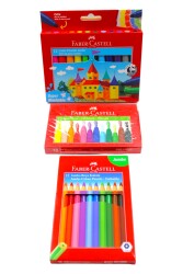 Kırtasiye Ofisi Faber Castell Anaokulu 3 Parça Boya Seti - 1