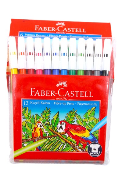 Kırtasiye Ofisi Faber Castell İlkokul 16 Parça Eğlenceli Boya ve Sanat Seti - 9