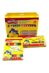 Kırtasiye Ofisi Play-Doh Anaokulu 3 Parça Boya Seti - 1