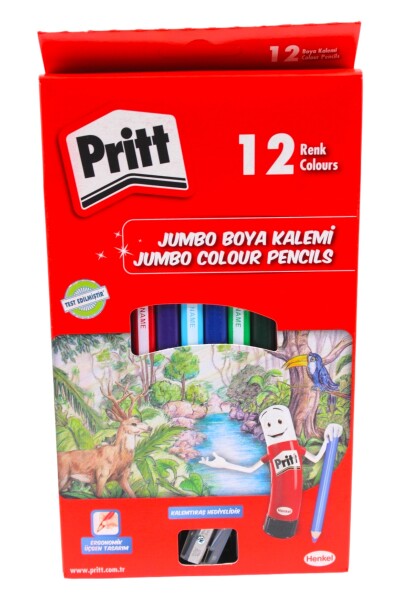 Kırtasiye Ofisi Pritt Anaokulu 8 Parça Geniş Boya Seti - 3