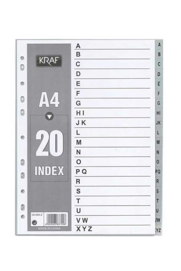 Kraf A-z Seperatör Dosya Ayracı